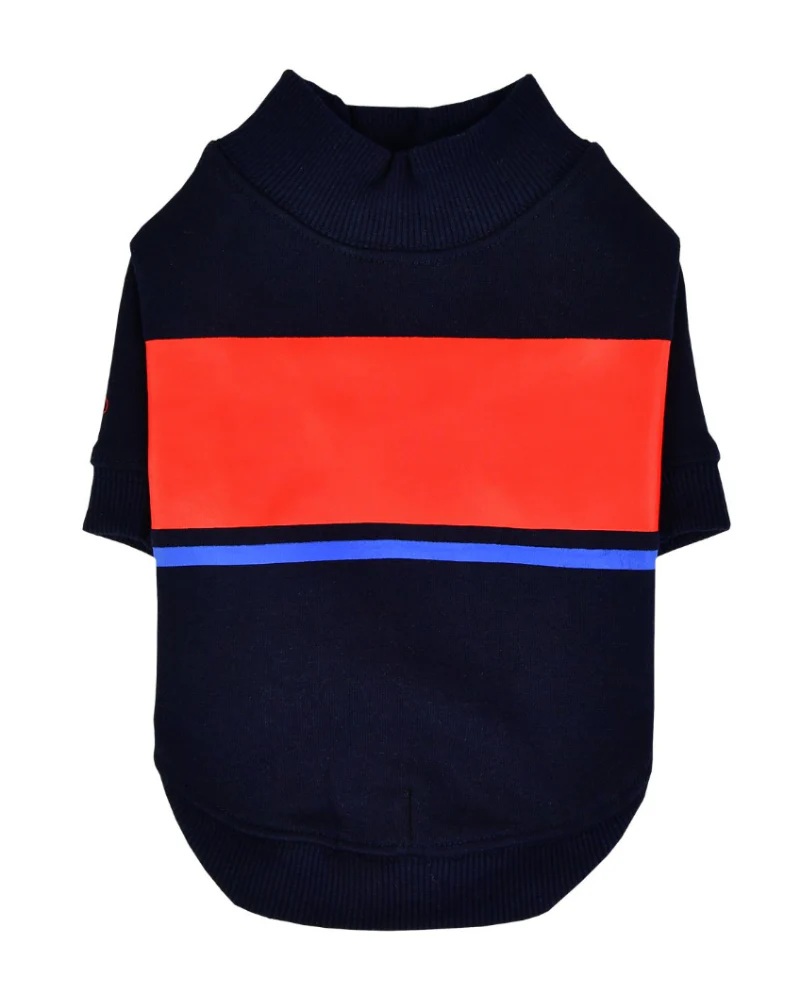 Blaze Long Sleeve Dog Pullover in Navy (FINAL SALE) - Image 2