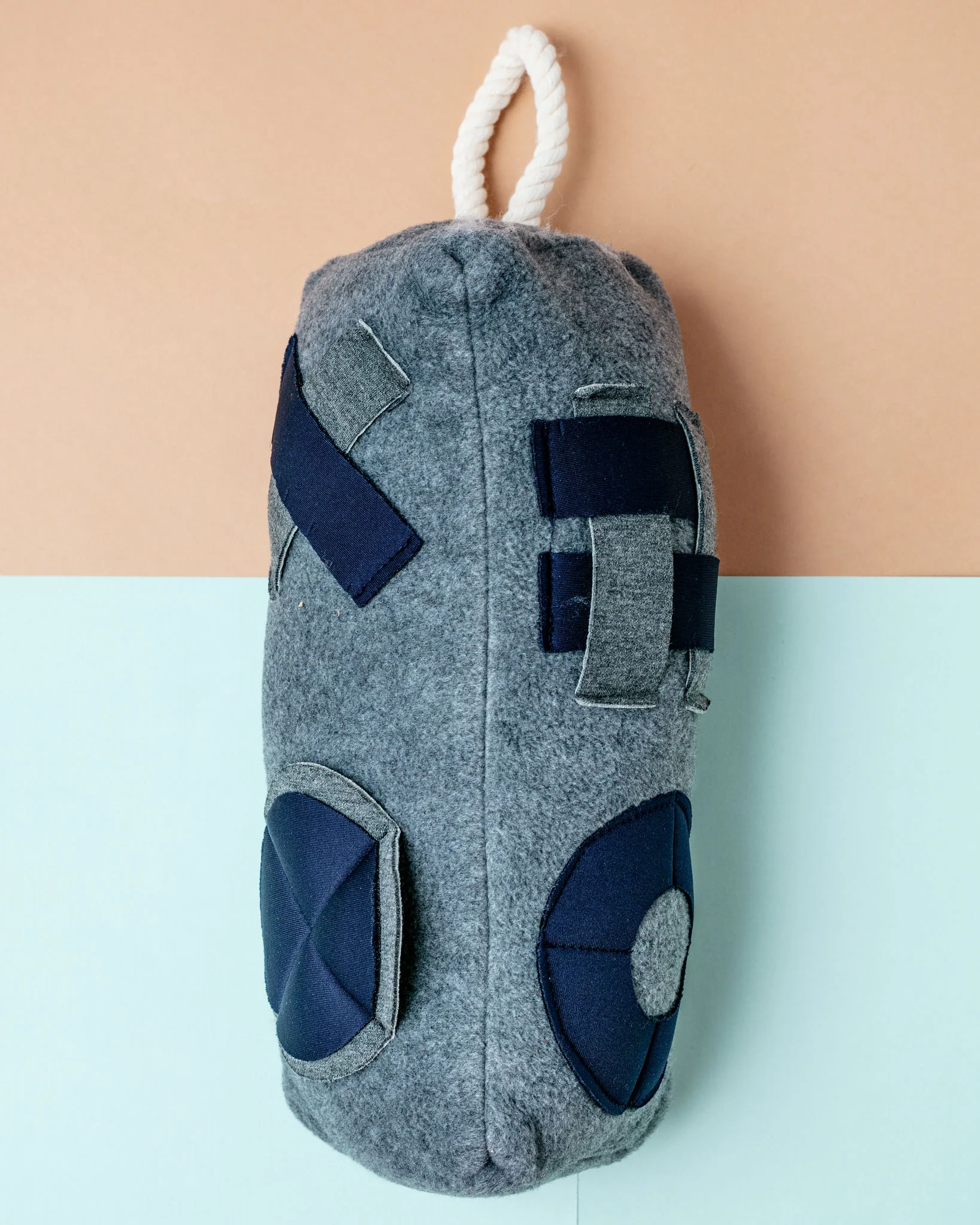High Rise Interactive Nosework Dog Toy in Grey - Image 2