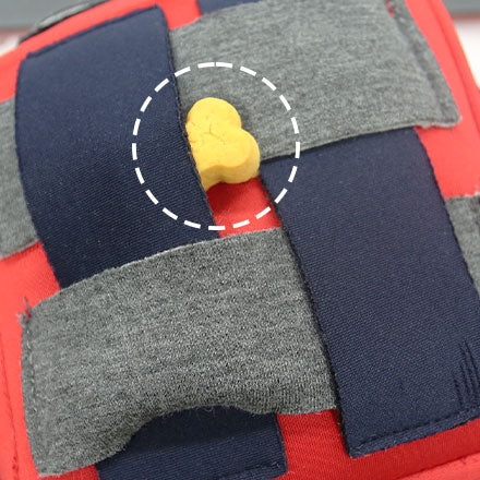 High Rise Interactive Nosework Dog Toy in Grey - Image 7