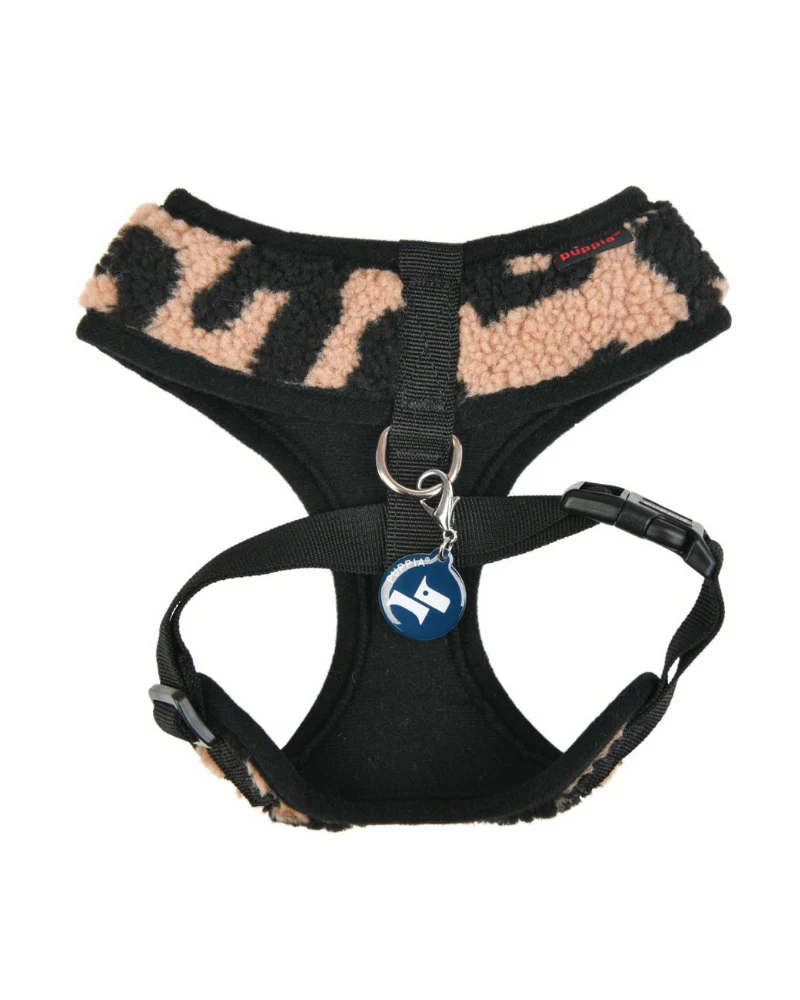 Leopard Fleece Over-the-Head Dog Harness<br>(FINAL SALE) - Image 3