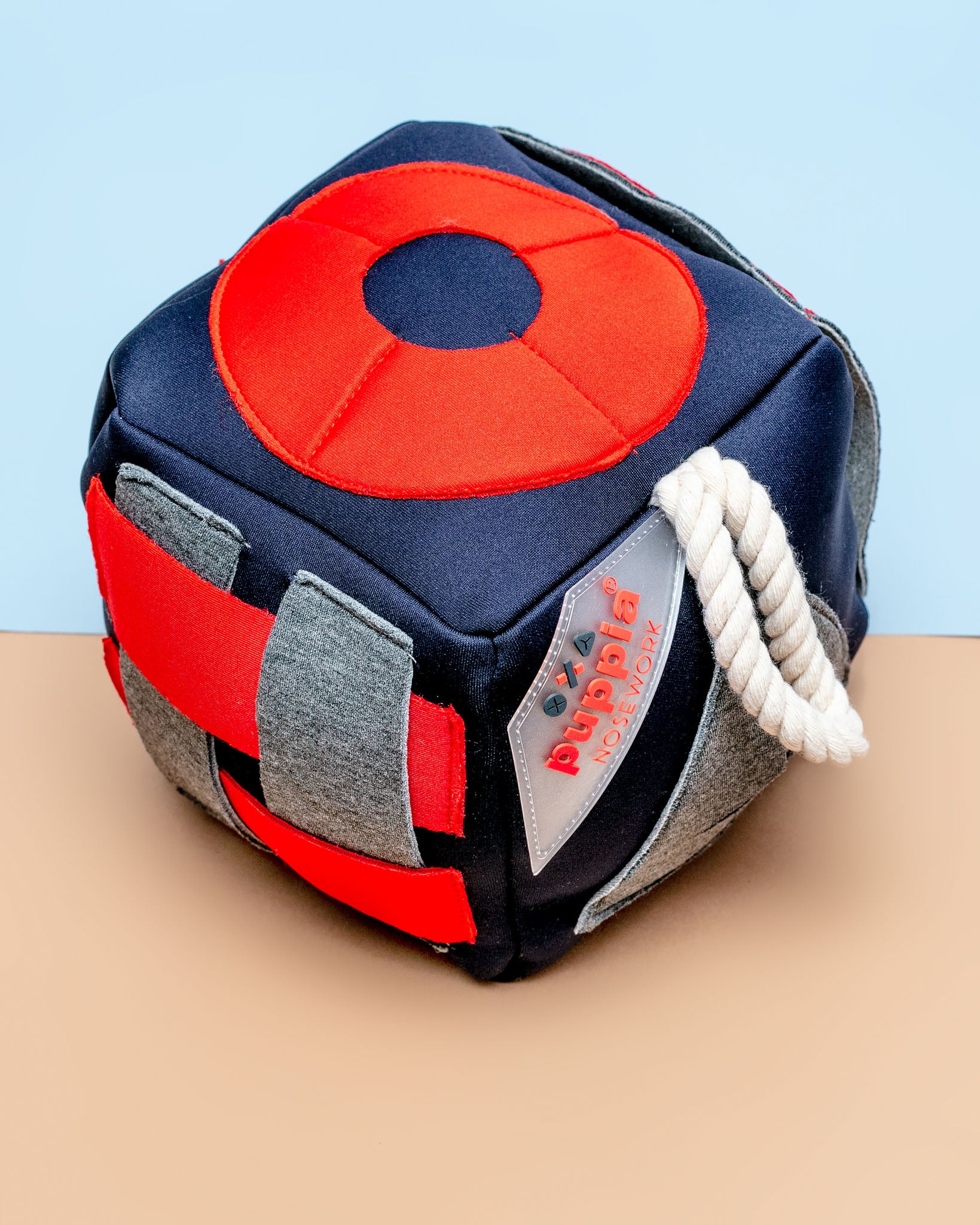 Roller Interactive Nosework Dog Toy in Navy