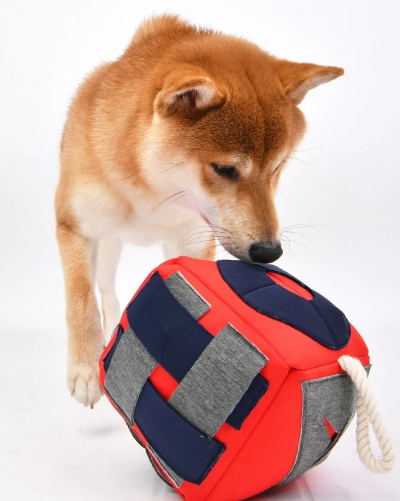 Roller Interactive Nosework Dog Toy in Navy - Image 6