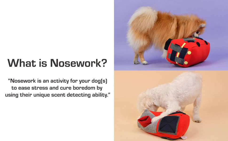 Roller Interactive Nosework Dog Toy in Navy - Image 8