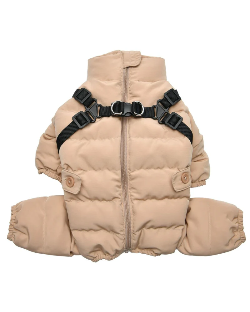 Ultralight Soft Dog Puffer Onesie with Harness (FINAL SALE) - Image 2