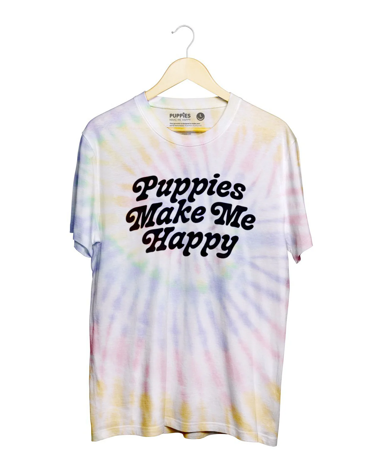 Puppies are Far Out Tie-Dye Unisex Tee (FINAL SALE)