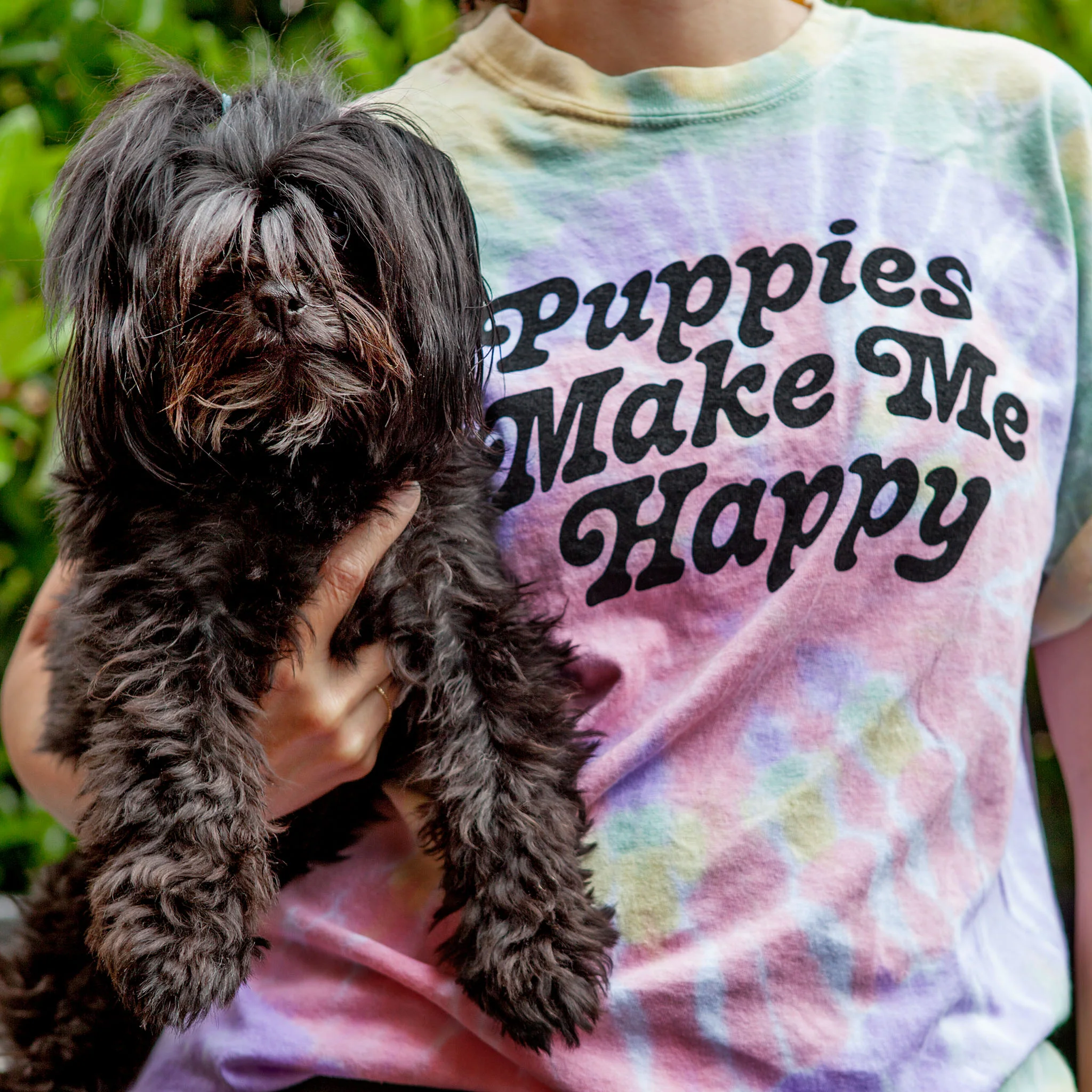 Puppies are Far Out Tie-Dye Unisex Tee (FINAL SALE) - Image 2