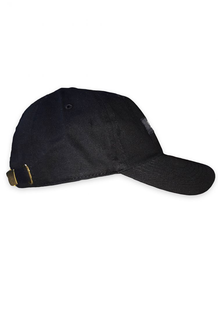 PUPPIES MAKE MY HAPPY | Black Label Strapback Hat - Image 2