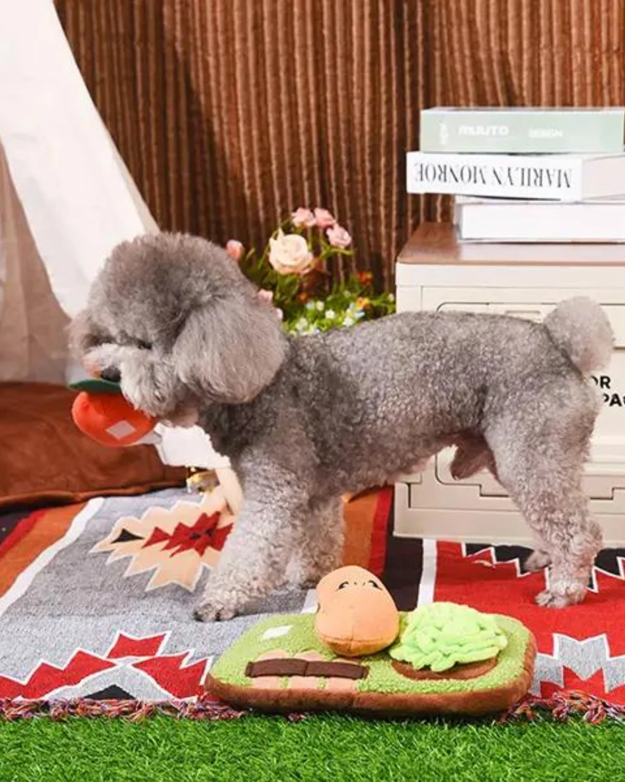 Puppy Garden Snuffle Dog Plush Toy - Image 4