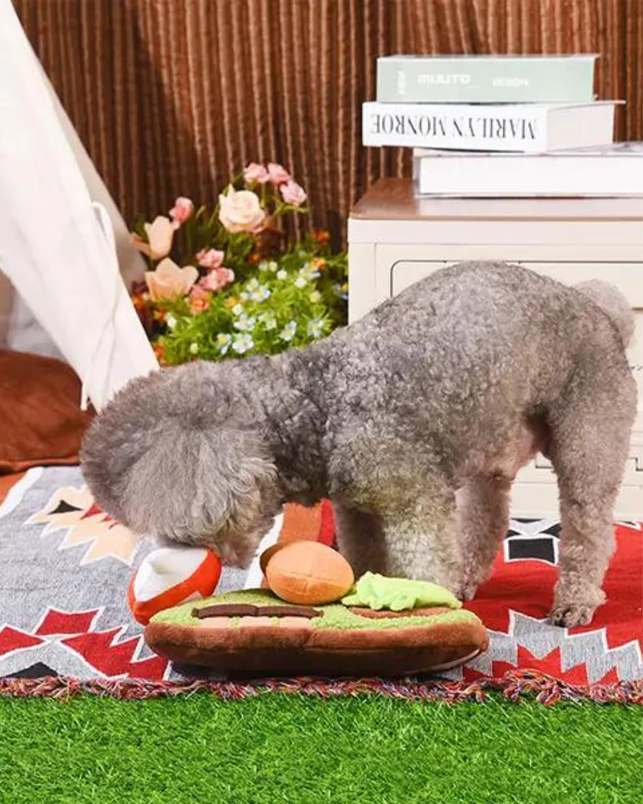 Puppy Garden Snuffle Dog Plush Toy - Image 6