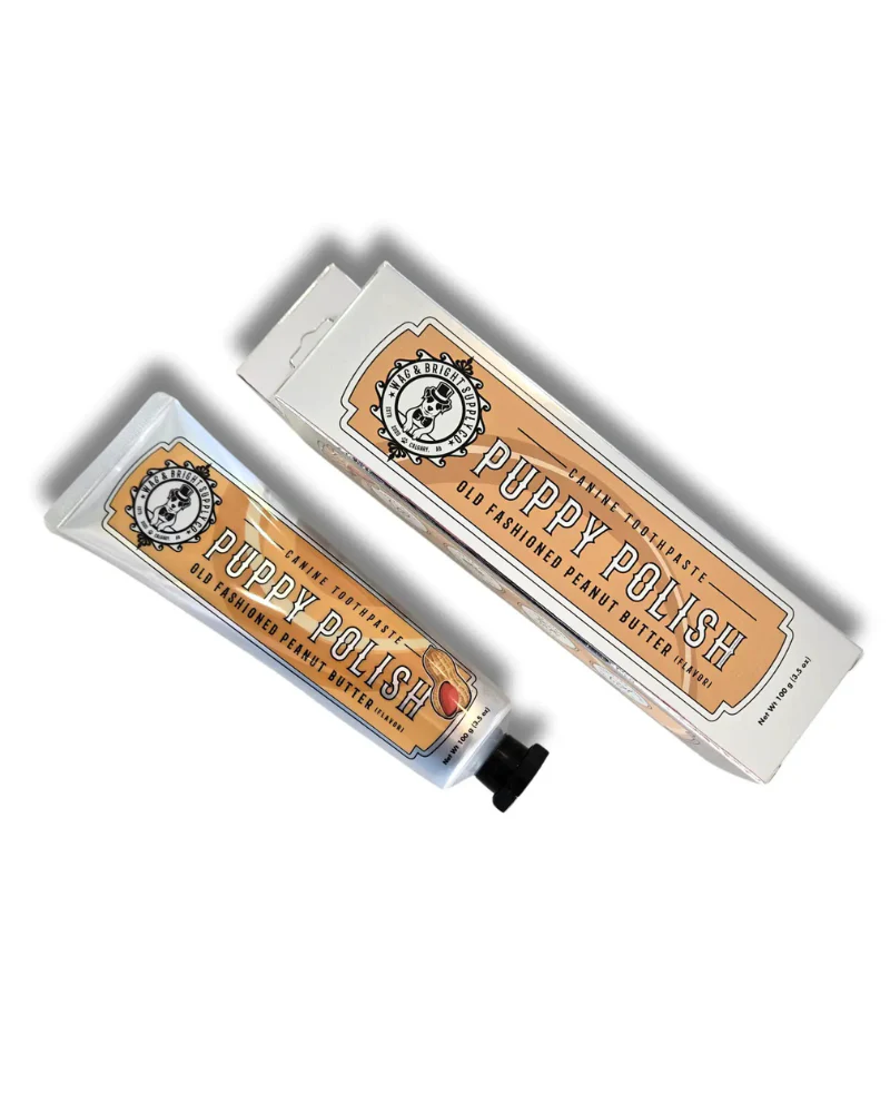Puppy Polish Toothpaste in Old Fashioned Peanut Butter - Image 2