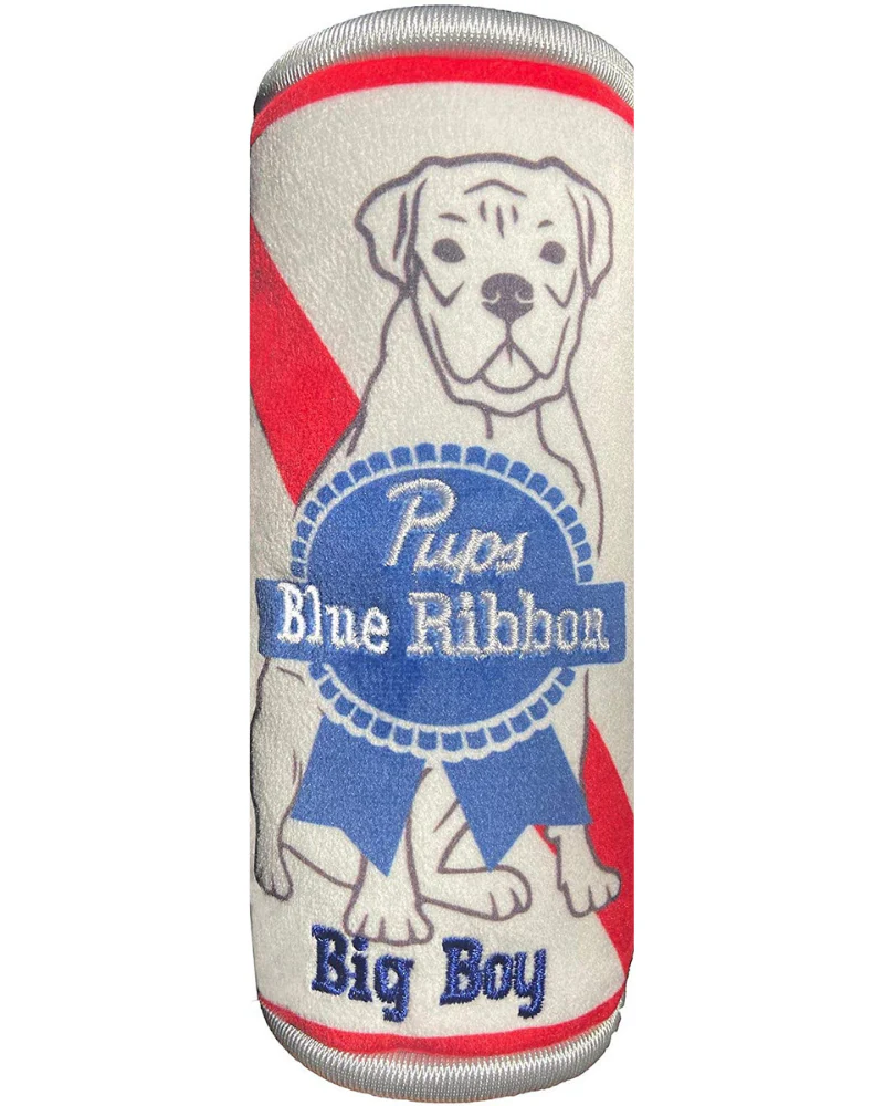 Pups Blue Ribbon Dog Crinkle Plush Toy - Image 3