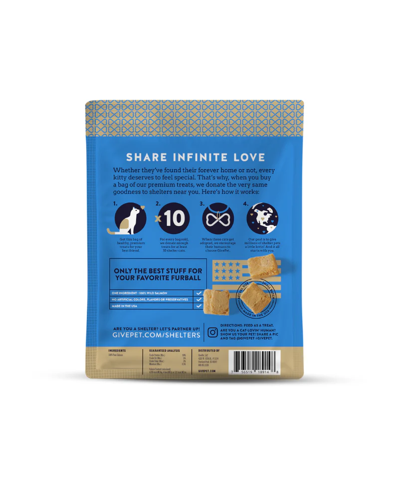 Purrfect Cast Freeze-Dried Salmon Cat Treats - Image 2