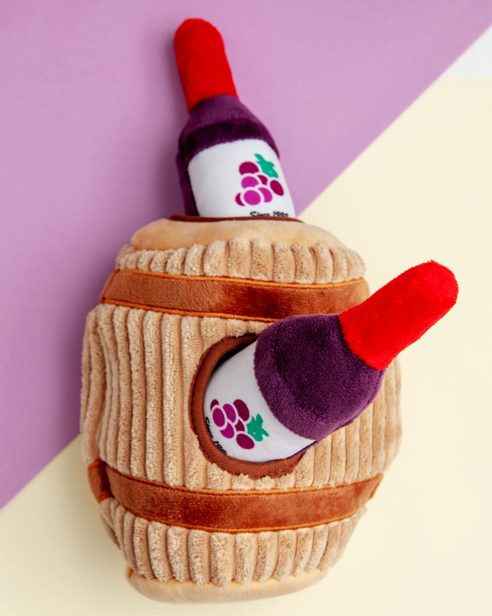 Wine Barrel Puzzle Hunter Interactive Dog Toy - Image 2