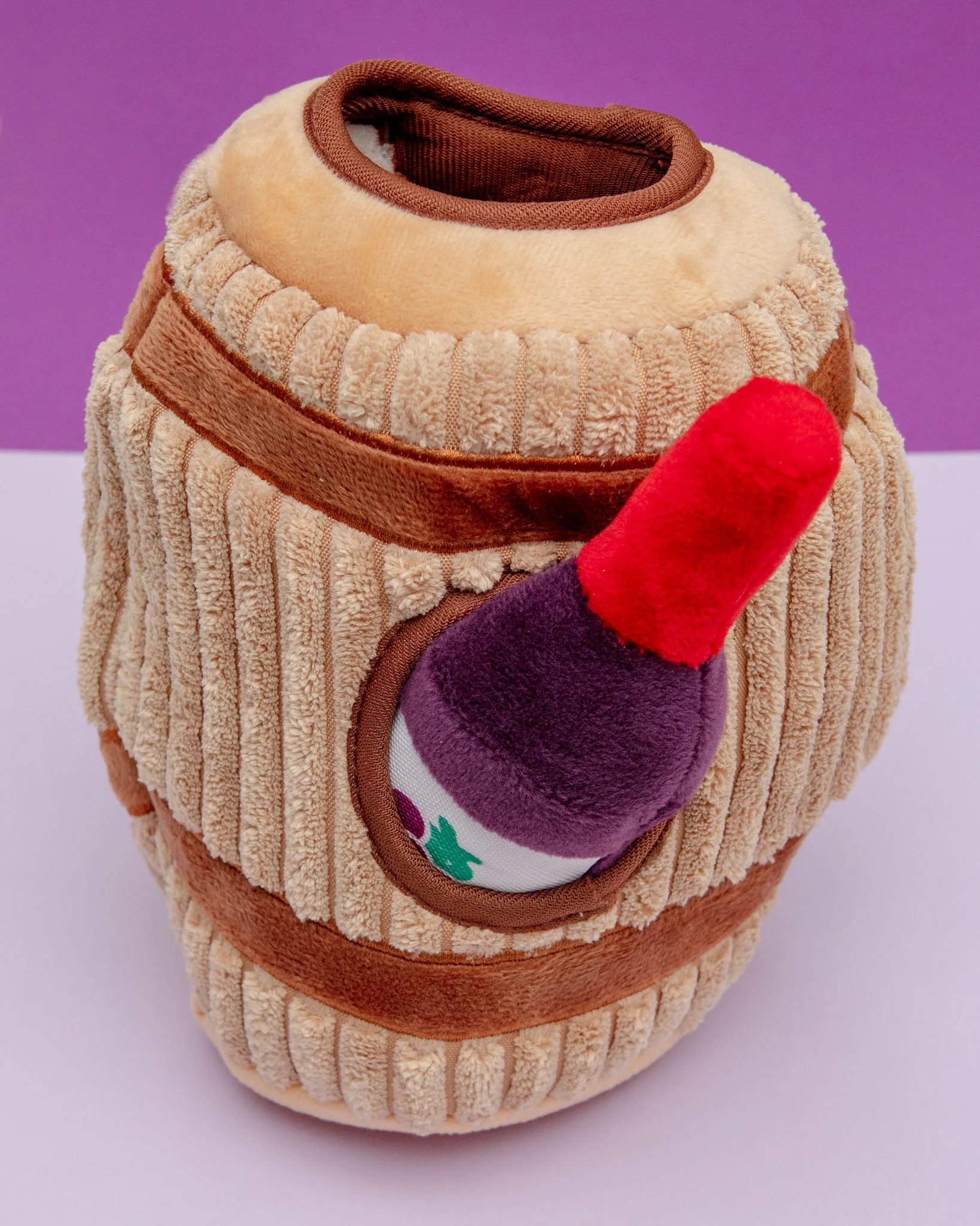 Wine Barrel Puzzle Hunter Interactive Dog Toy - Image 3