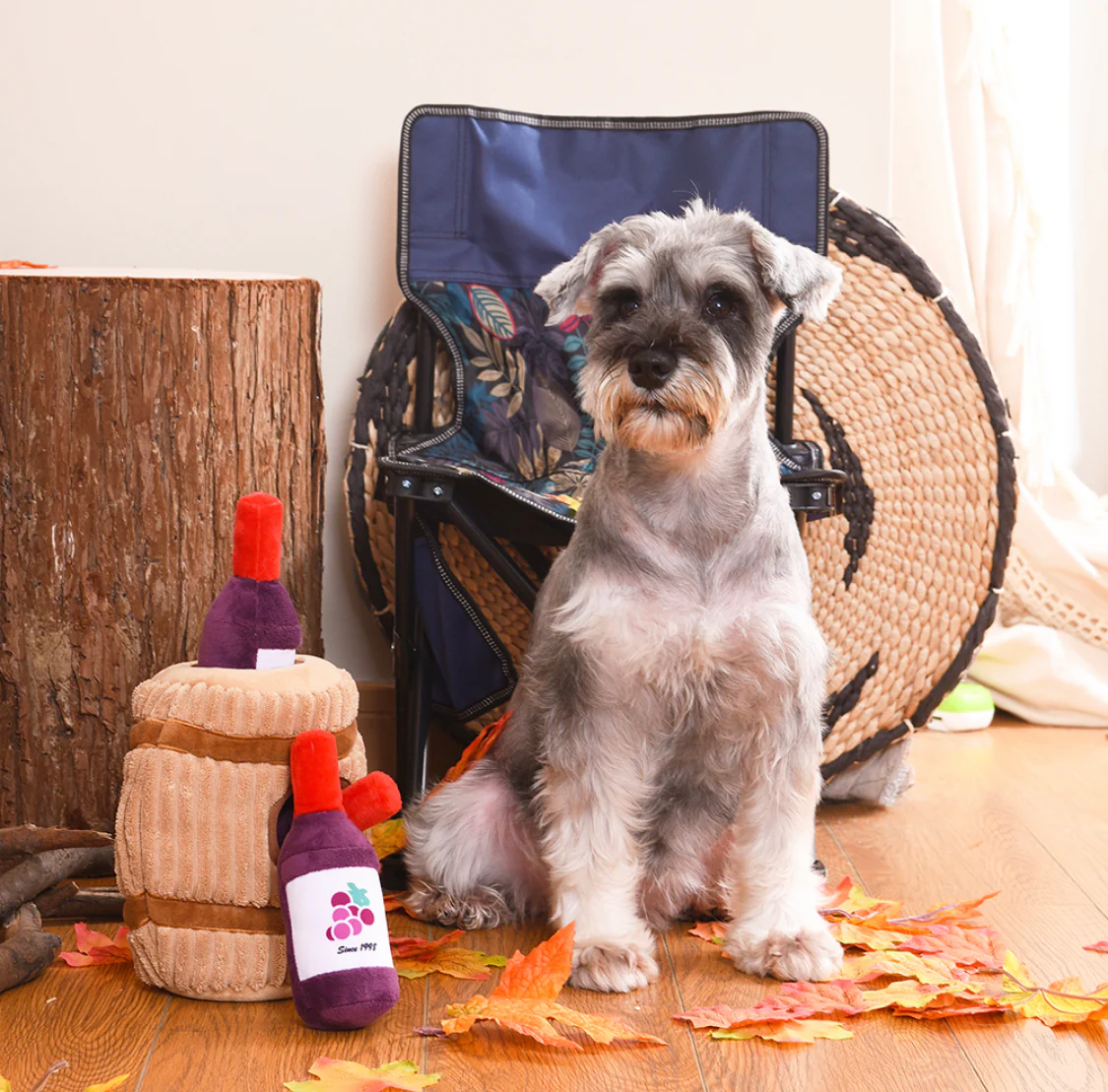 Wine Barrel Puzzle Hunter Interactive Dog Toy - Image 7