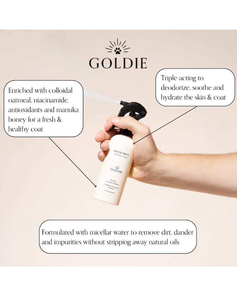 Quick Spritz Waterless Shampoo + Dog Deodorizer - Image 3