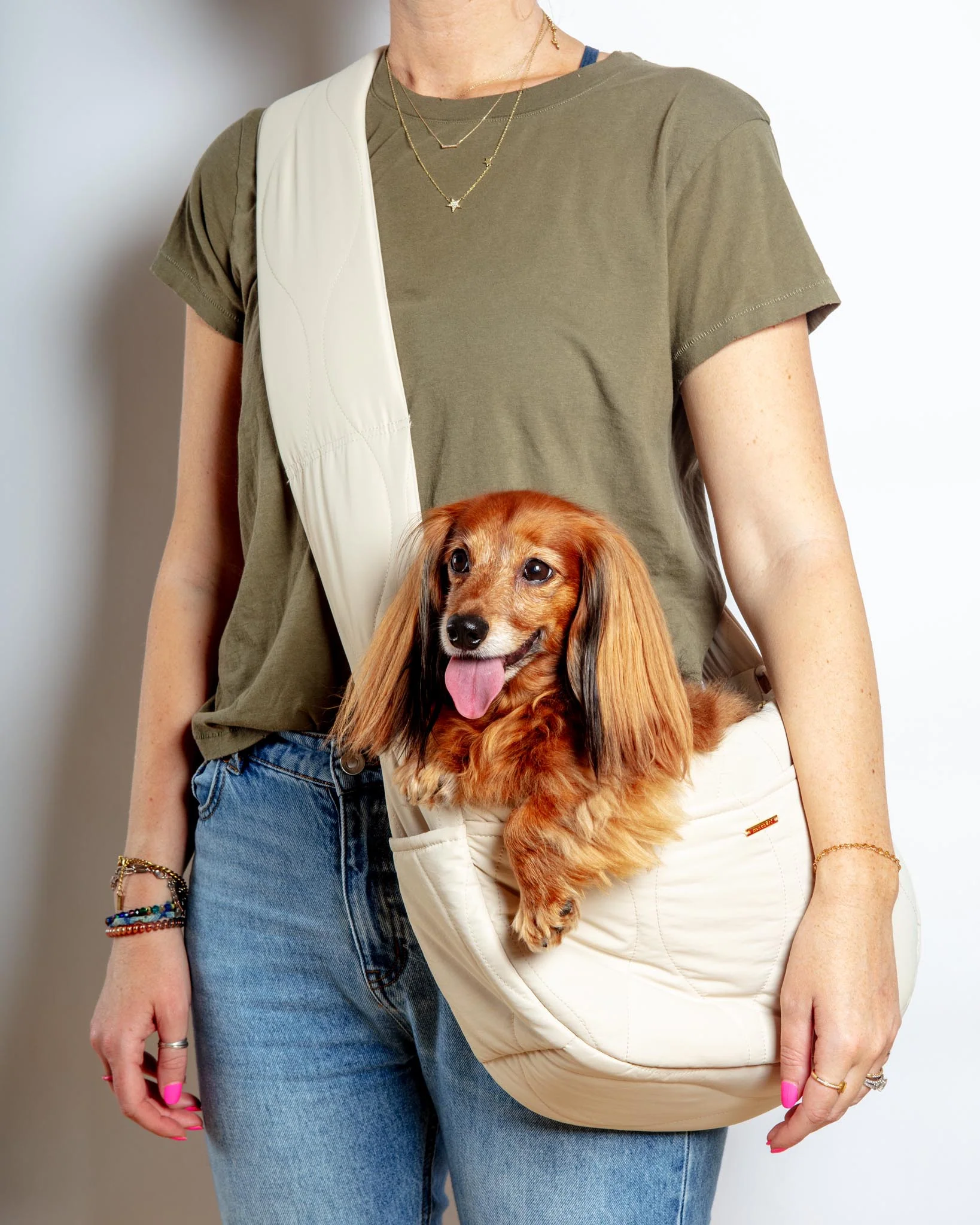 Quilted Dog Sling - Image 6