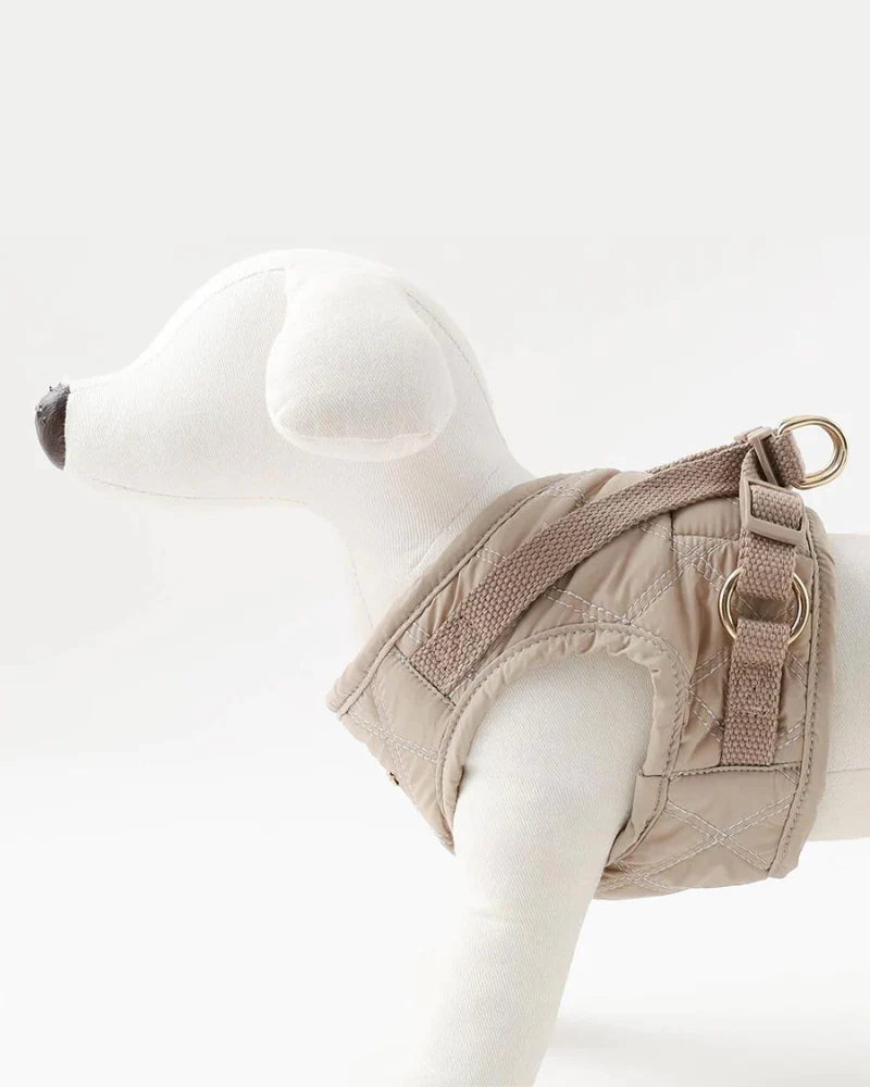 Quilted Puffer Dog Harness & Leash Set (FINAL SALE) - Image 11