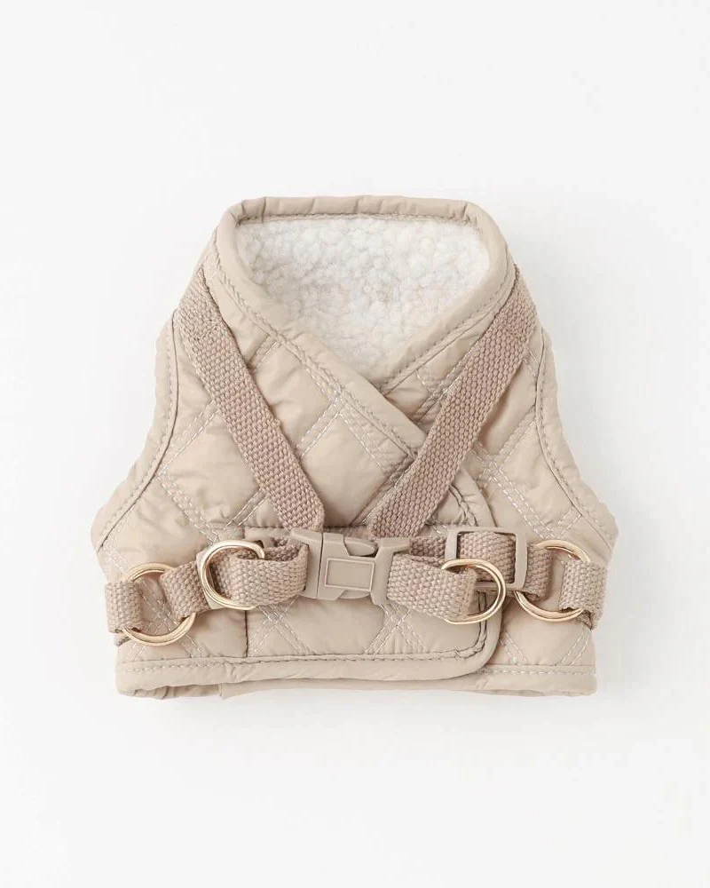 Quilted Puffer Dog Harness & Leash Set (FINAL SALE) - Image 2