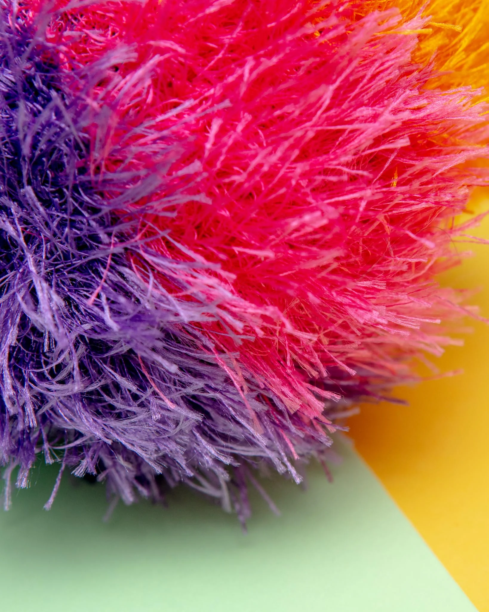 Rainbow Ball Handmade Squeaky Dog Toy (FINAL SALE) - Image 2