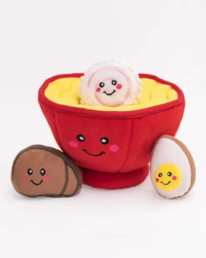 Ramen Bowl Burrow Dog Toy - Image 3