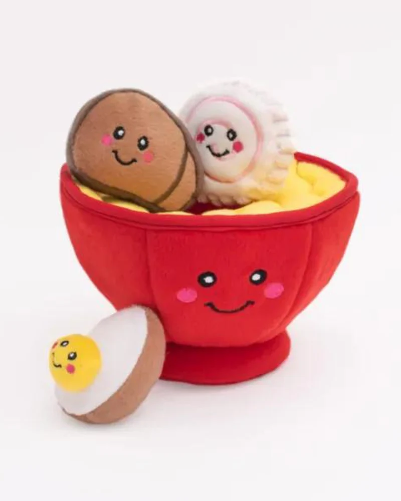 Ramen Bowl Burrow Dog Toy - Image 5