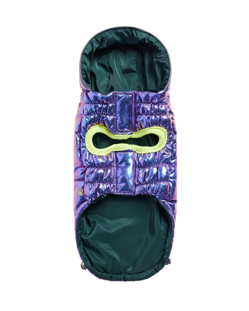 Recycled Arctic Dog Parka in Iridescent (FINAL SALE) - Image 3