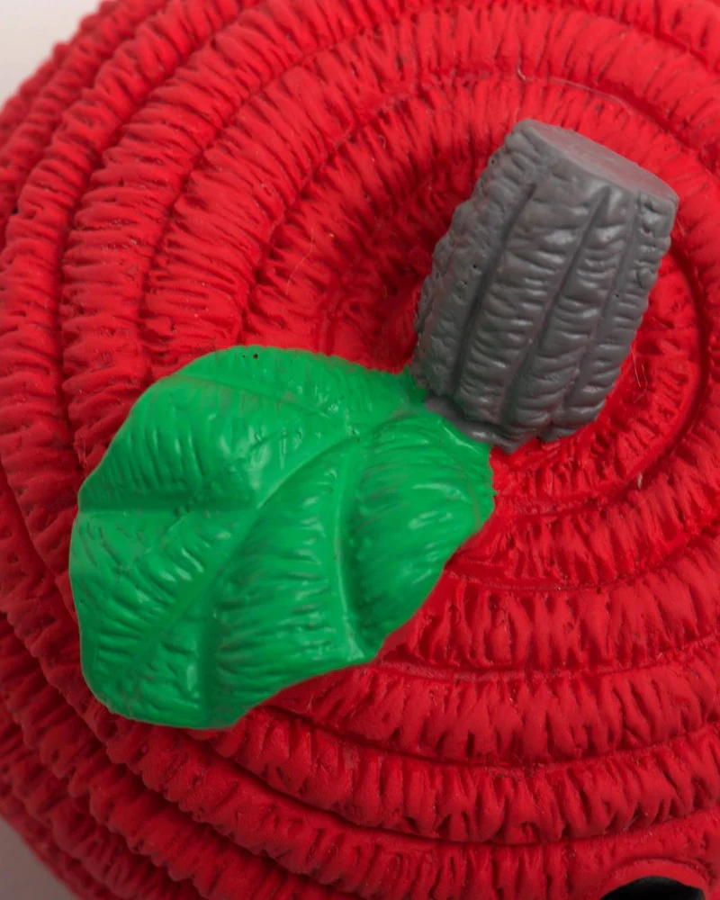Red Apple Ruff-Tex Latex Dog Ball Toy - Image 5