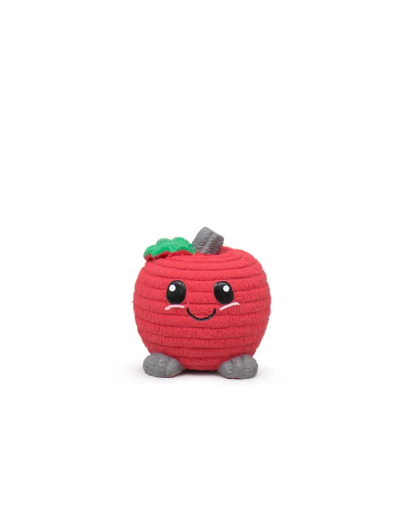 Red Apple Ruff-Tex Latex Dog Ball Toy - Image 6
