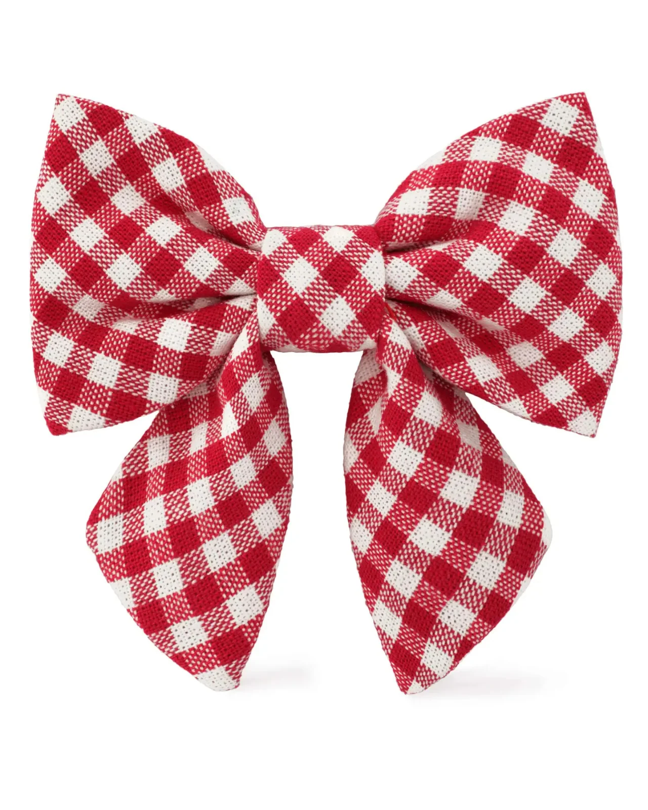 Red Gingham Lady Dog Bow - Image 2