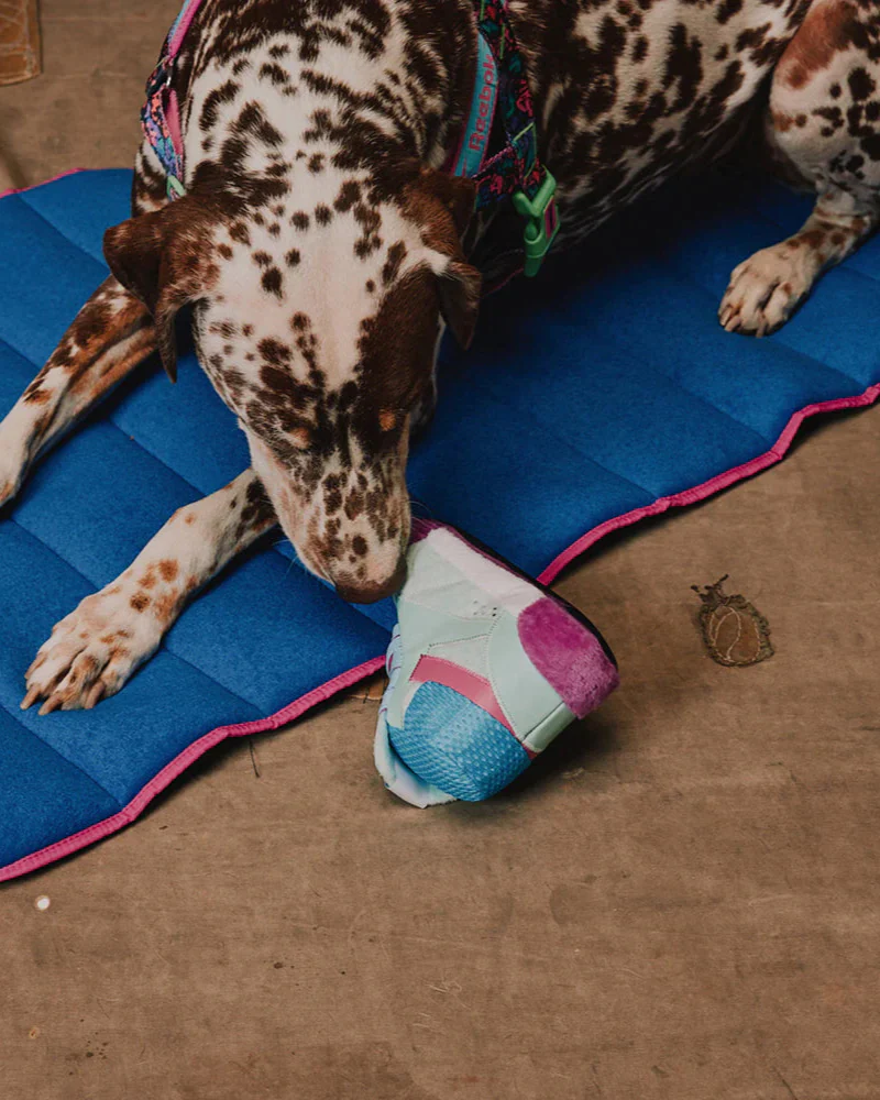 Reebok Freestyle Hi-Top Sneaker Plush Squeaky Dog Toy - Image 6