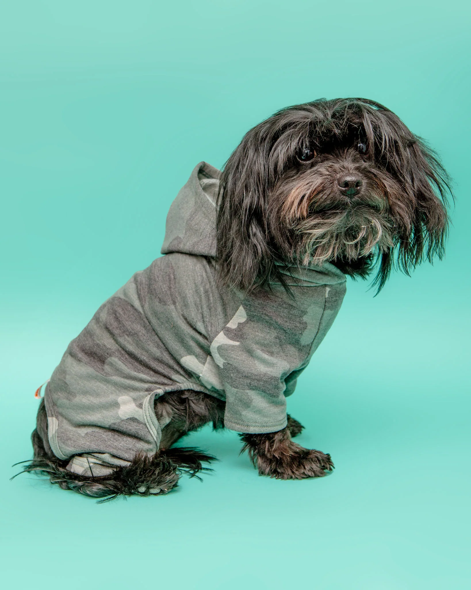 Hooded Camo Dog Onesie (Made in the USA) (FINAL SALE) - Image 2