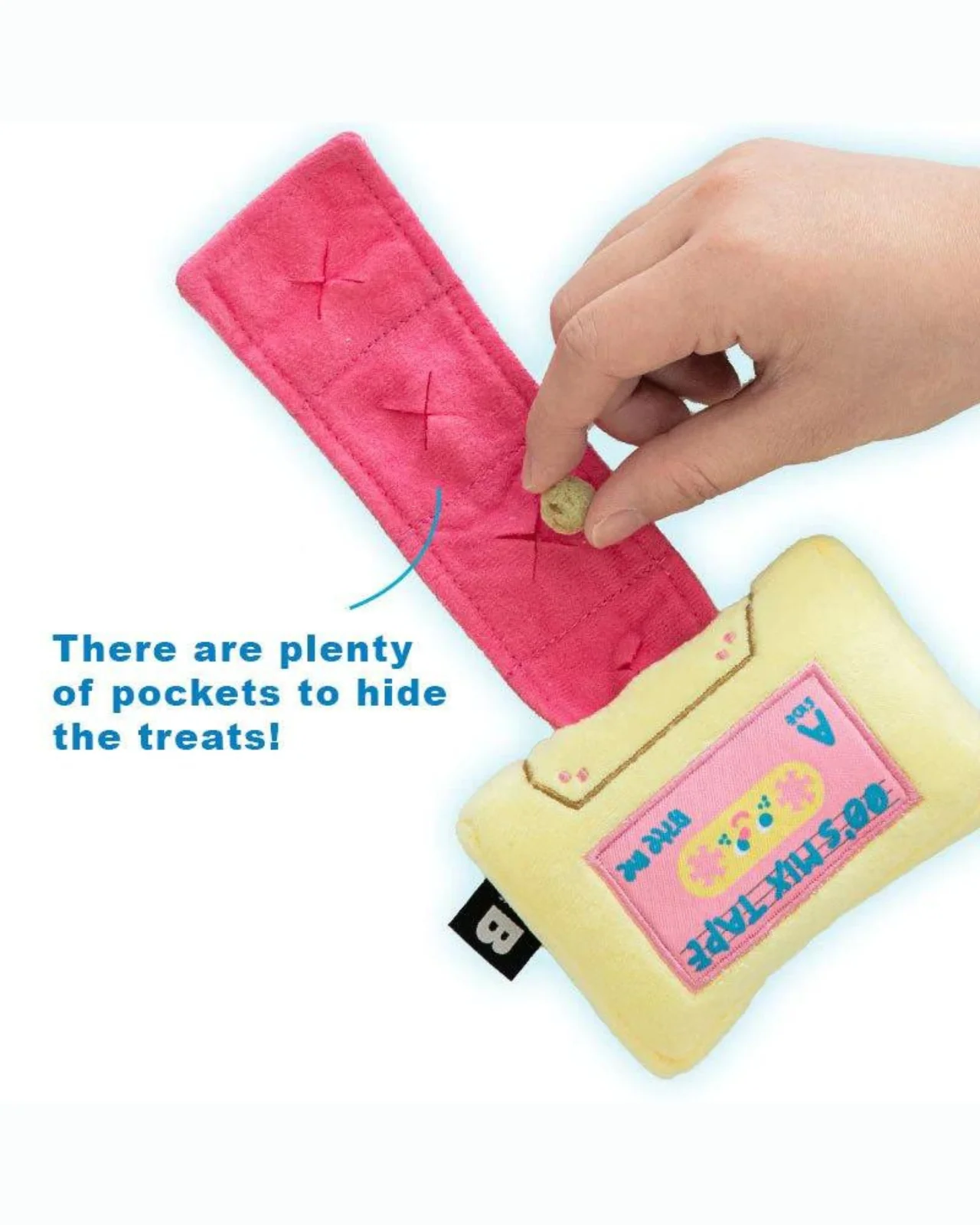 Retro Cassette Nosework Dog Toy - Image 7