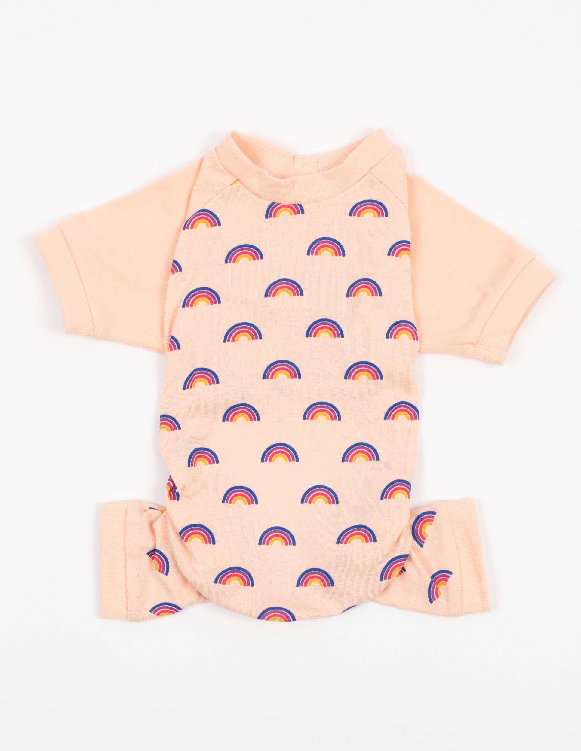 Retro Rainbow Dog Pajamas (FINAL SALE) - Image 3