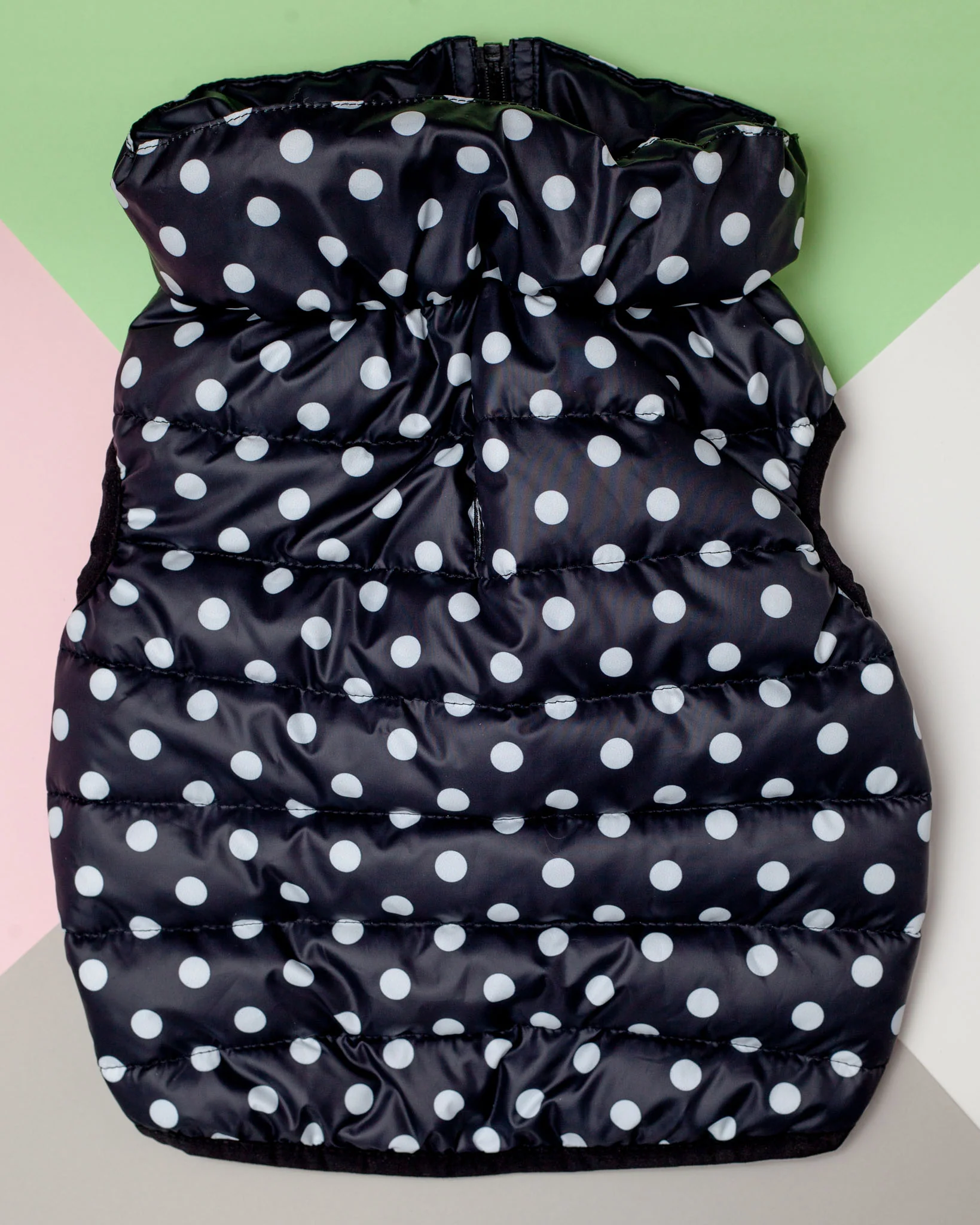 Reversible AiryVest in Black + Black Dot (DOG & CO. Exclusive) (FINAL SALE) - Image 3