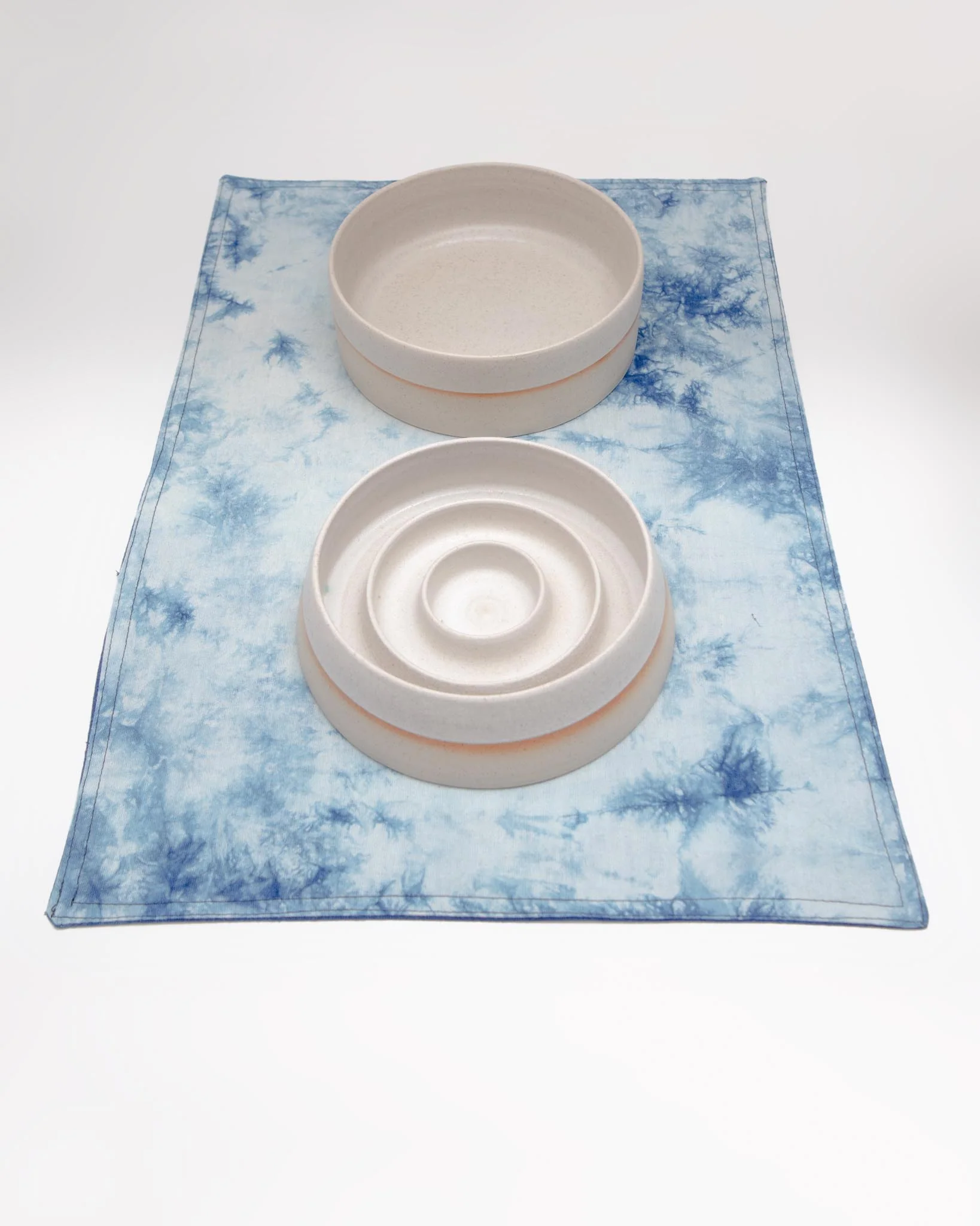Alma De Añil Placemats in Blue Tie-Dye (FINAL SALE) - Image 2