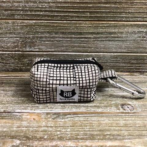 REX & BANDON | Poop Bag Holder in Mini Grid - Image 2