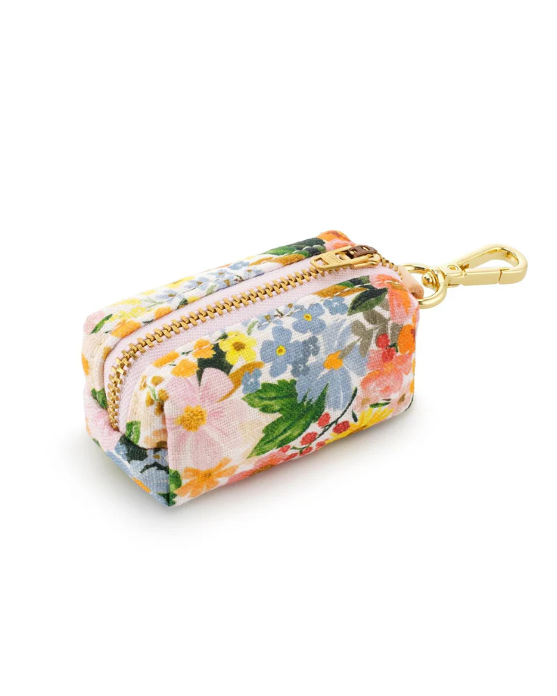 Rifle Paper Co. X TFG Marguerite Waxed Canvas Waste Bag Dispenser (Made in the USA) - Image 3