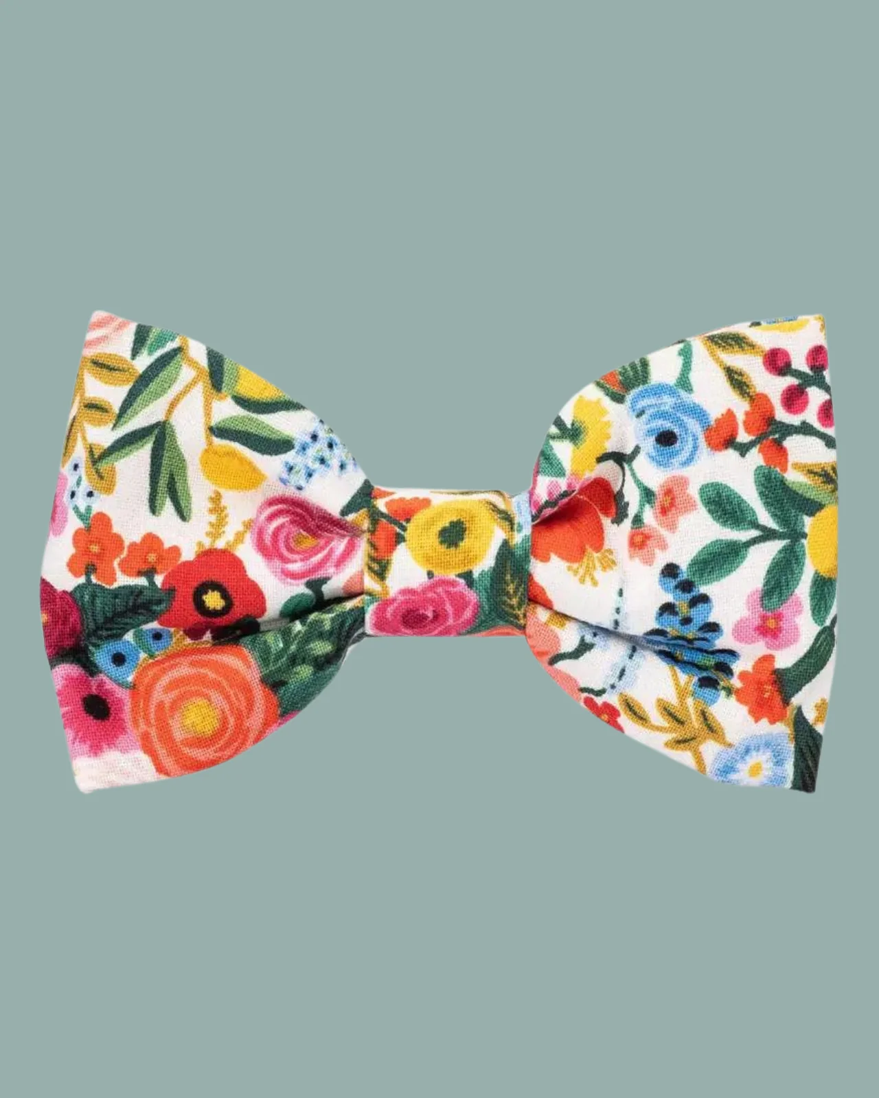 Rifle Paper Co. x TFD Garden Party Dog Bow Tie (Made in the USA) (FINAL SALE) - Image 2