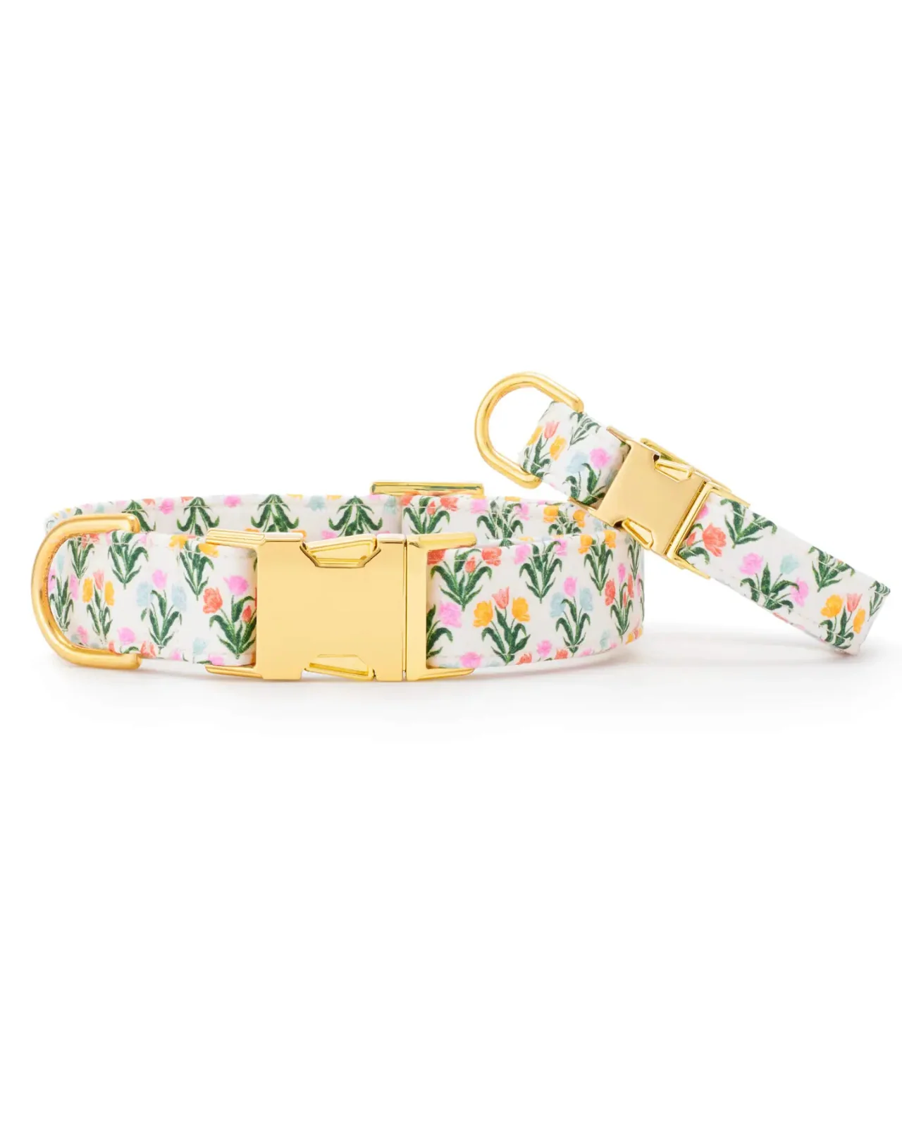 Rifle Paper Co. X TFG Tulips Dog Collar (Made in the USA) (FINAL SALE)