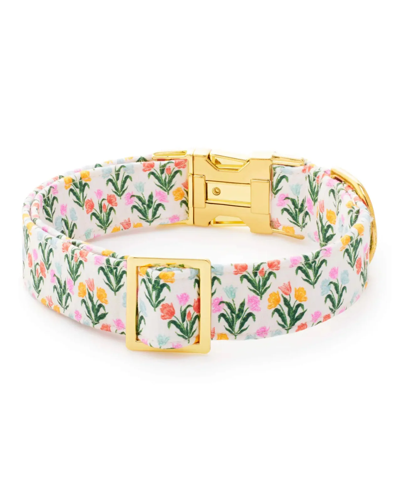 Rifle Paper Co. X TFG Tulips Dog Collar (Made in the USA) (FINAL SALE) - Image 2