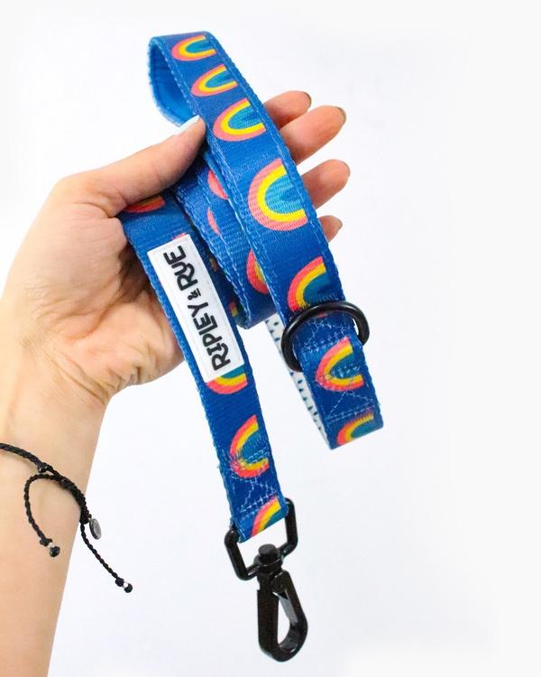 Rainbow Bright Soft Grip Dog Leash