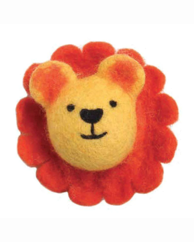 Ronnie the Lion Wool Pet Toy - Image 5