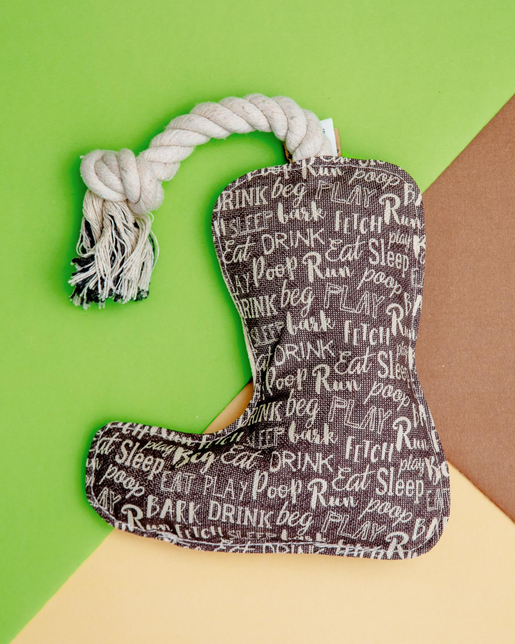 Cowboy Boot Rope Dog Toy - Image 2