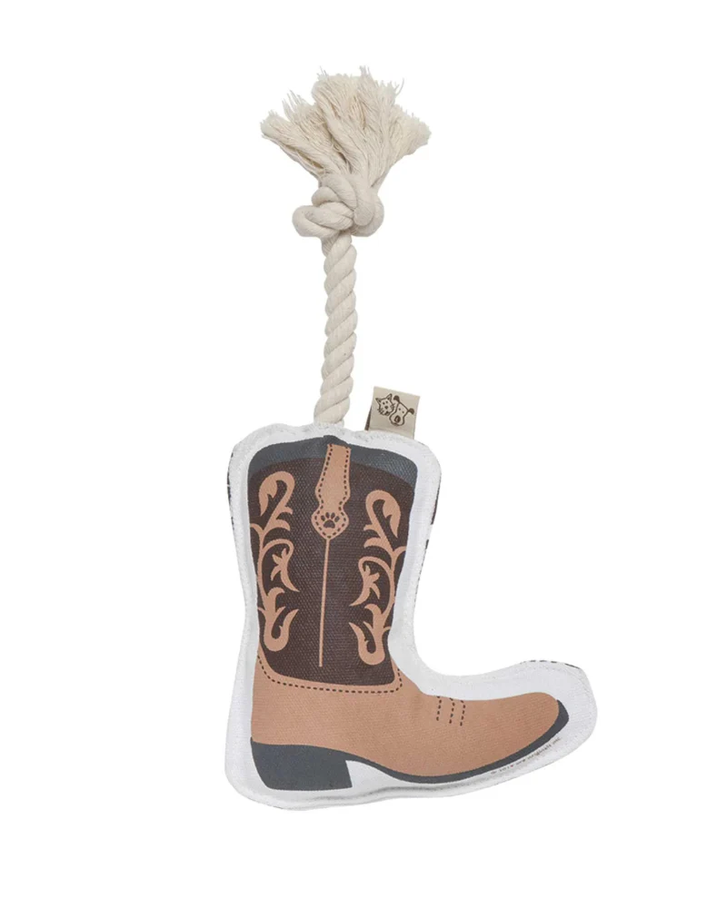 Cowboy Boot Rope Dog Toy - Image 3