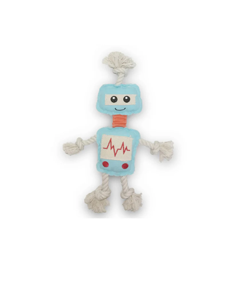 RopeBots Blue Dog Toy - Image 4