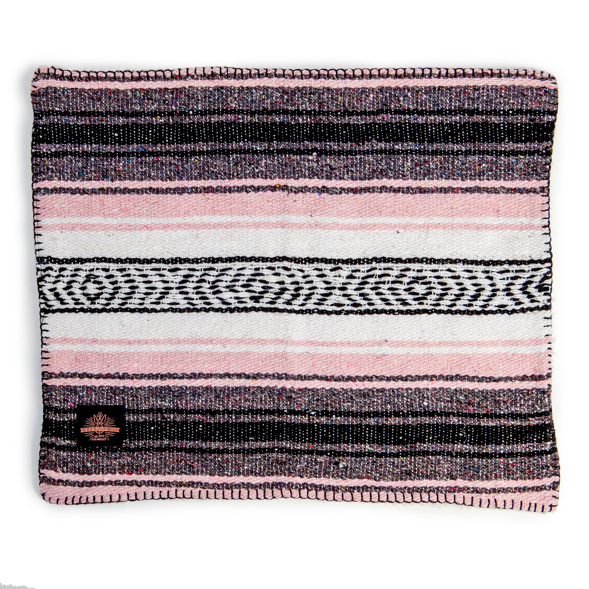 ROSIE BUNNY BEAN | Serape Blanket in Pink/Grey