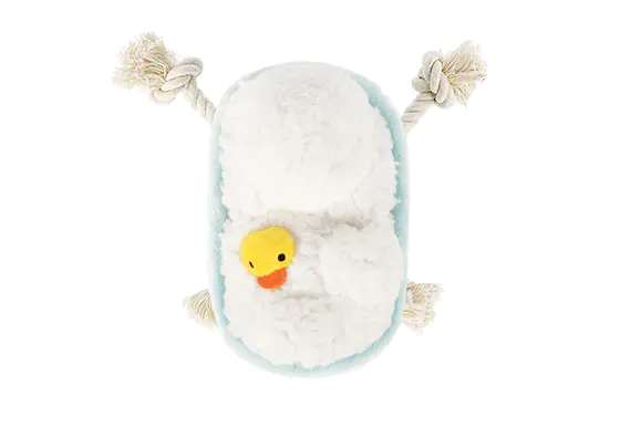 Rub-A-Dub-Tub Squeaky Plush Dog Toy - Image 5