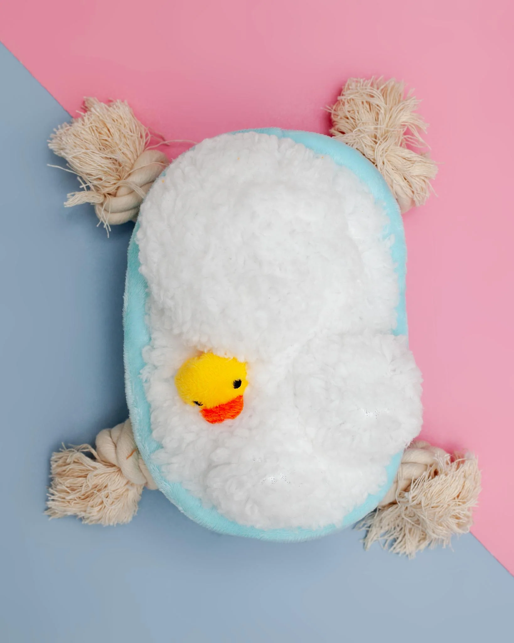 Rub-A-Dub-Tub Squeaky Plush Dog Toy - Image 6