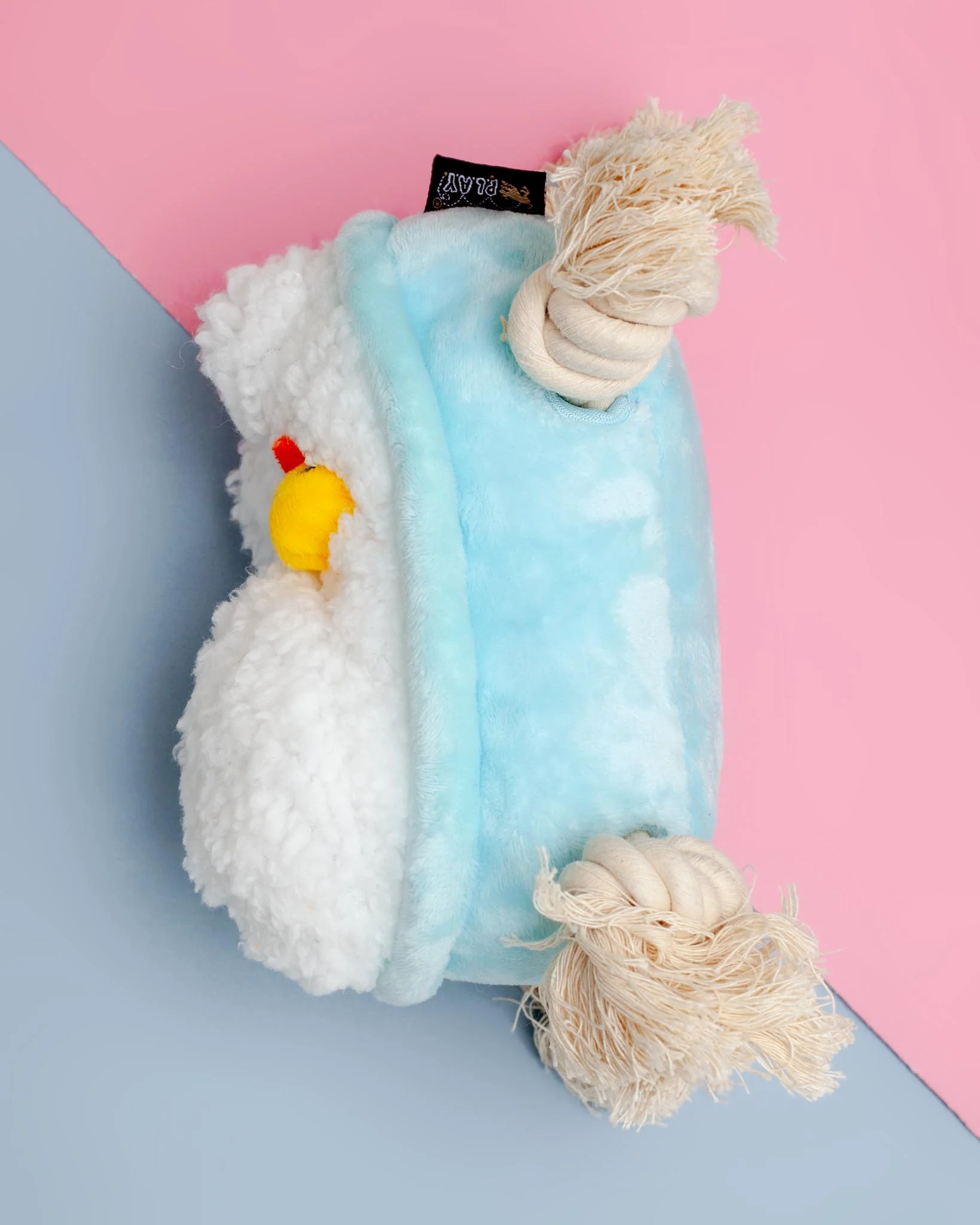 Rub-A-Dub-Tub Squeaky Plush Dog Toy - Image 9
